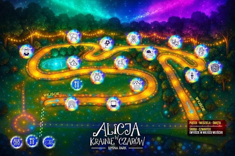 Kiedy kończy się magia Lumina Park w Lublinie? Sprawdź terminy!