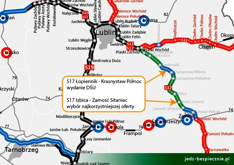 Kiedy możemy spodziewać się otwarcia S17 Lublin – Warszawa?