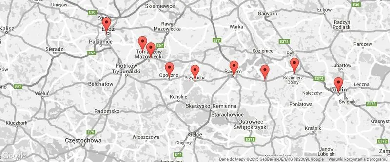 Z Łodzi do Lublina: Ile kilometrów dzieli te dwa miasta?