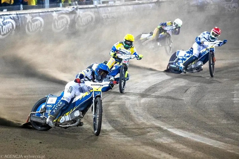 Emocje sportowe na stadionie