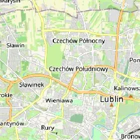 Kody pocztowe Lublin