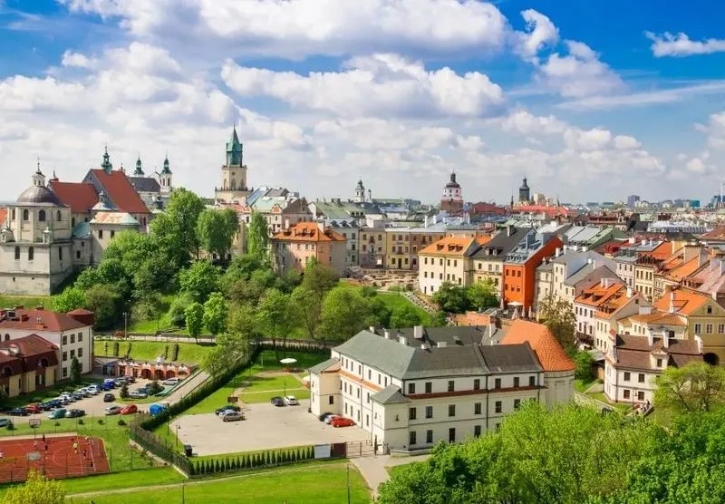 Lublin Zamość trasy podróży
