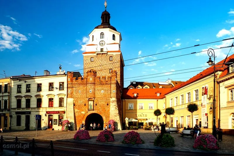 Lublin i rzeka Bystrzyca