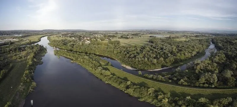 Lublin i rzeka Bystrzyca
