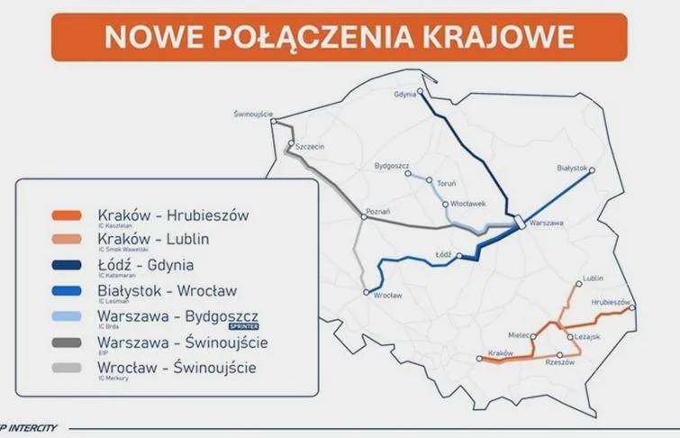 Podróż z Krakowa do Lublina
