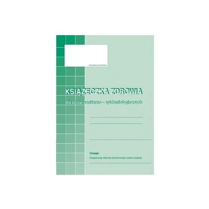 Procedura krok po kroku książeczki sanepidowskiej