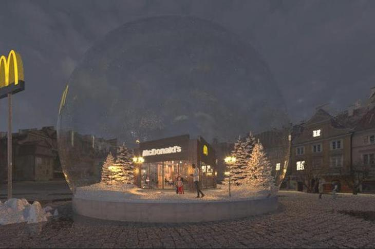Śnieżna kula Lublin