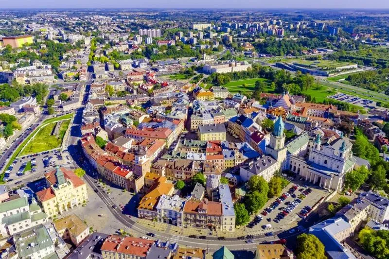 Zachorowania w Lublinie